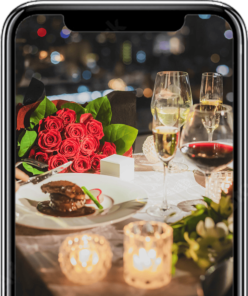 浅草ビューホテルレストラン:記念日ディナーのイメージ